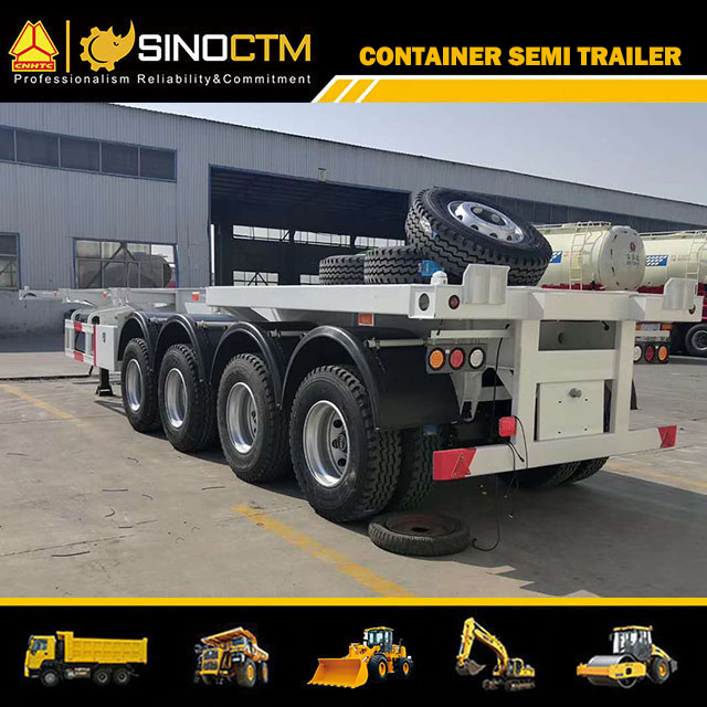 Factory Price 4 Axles 20