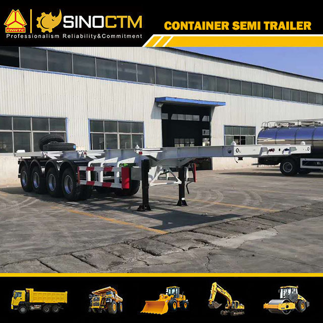 Factory Price 4 Axles 20