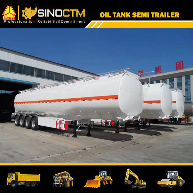 Euro Standrad 75cbm Oil Tank Fuel Tank Semi Trailer Liquid Tanker