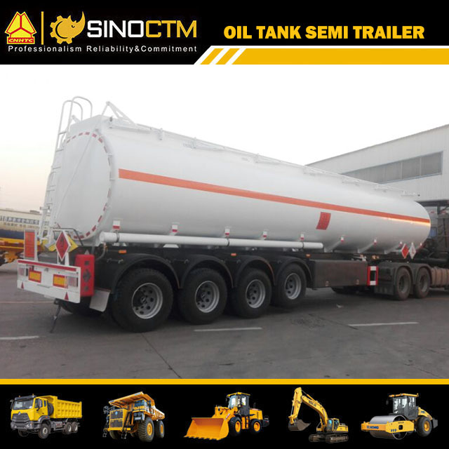 Euro Standrad 75cbm Oil Tank Fuel Tank Semi Trailer Liquid Tanker