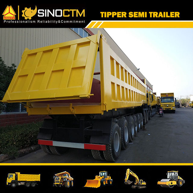 Sino Truck Six Axle Dump Semi-Trailer Price