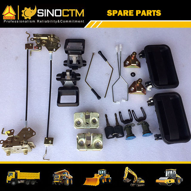 Sinotruk HOWO Truck Spare Parts Cabin Parts Door Lock Assembly