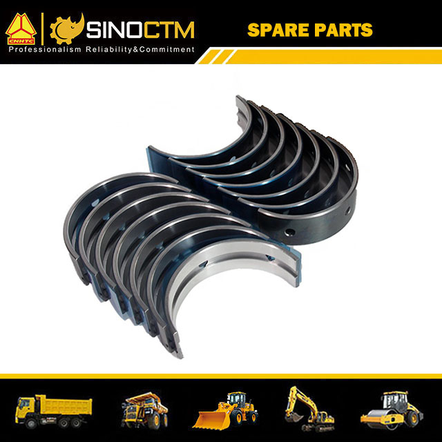 sinotruk howo heavy truck parts engine crankshaft main bearing