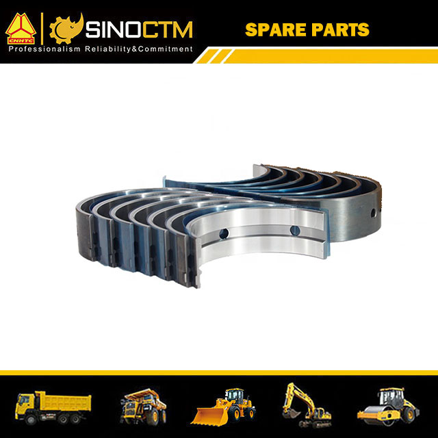 sinotruk howo heavy truck parts engine crankshaft main bearing