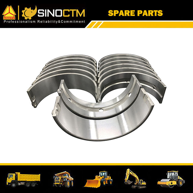 sinotruk howo heavy truck parts engine crankshaft main bearing