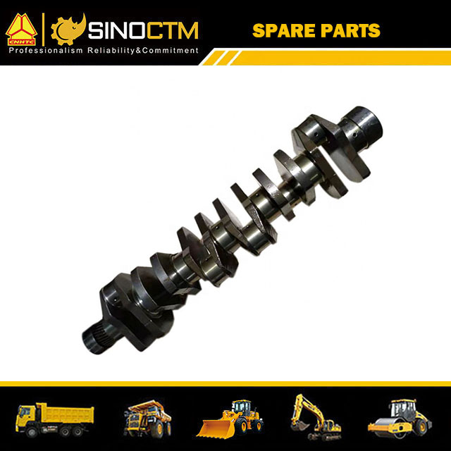 Heavy Truck Engine Parts Crankshaft For Sinotruk Howo