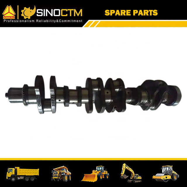 Heavy Truck Engine Parts Crankshaft For Sinotruk Howo