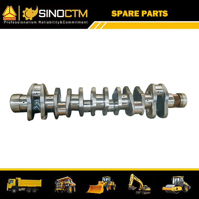 Heavy Truck Engine Parts Crankshaft For Sinotruk Howo