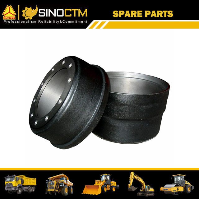 Original Parts Chinese Truck Parts Front Brake Drum For Howo Truck Parts