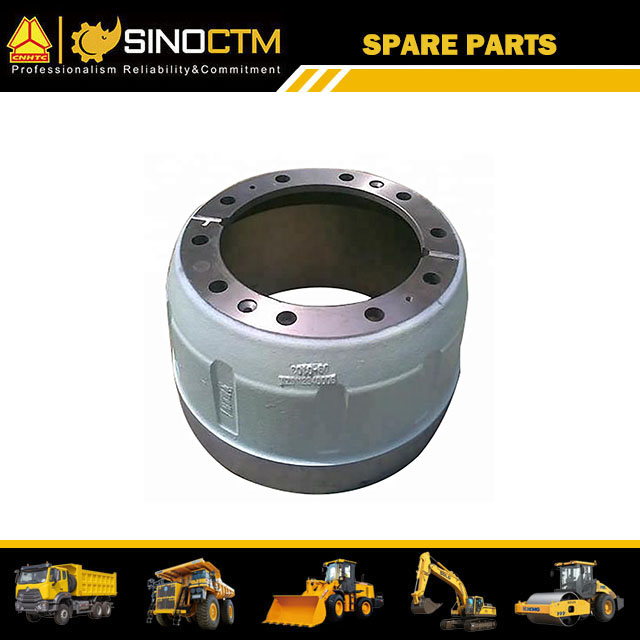 Original Parts Chinese Truck Parts Front Brake Drum For Howo Truck Parts