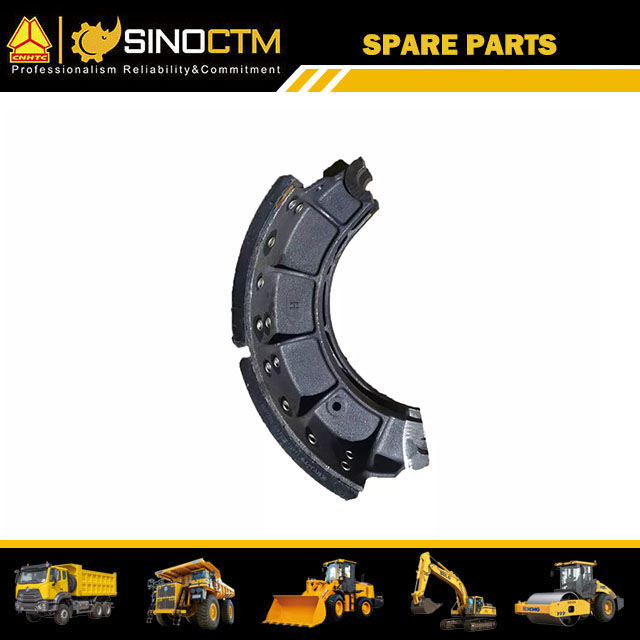 SINOTRUK HOWO Spare Parts Front Brake Shoe Assembly