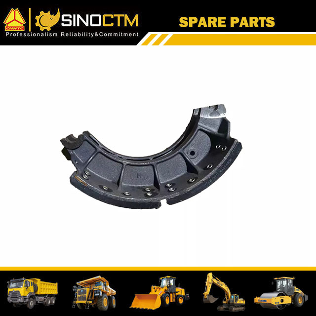 SINOTRUK HOWO Spare Parts Front Brake Shoe Assembly