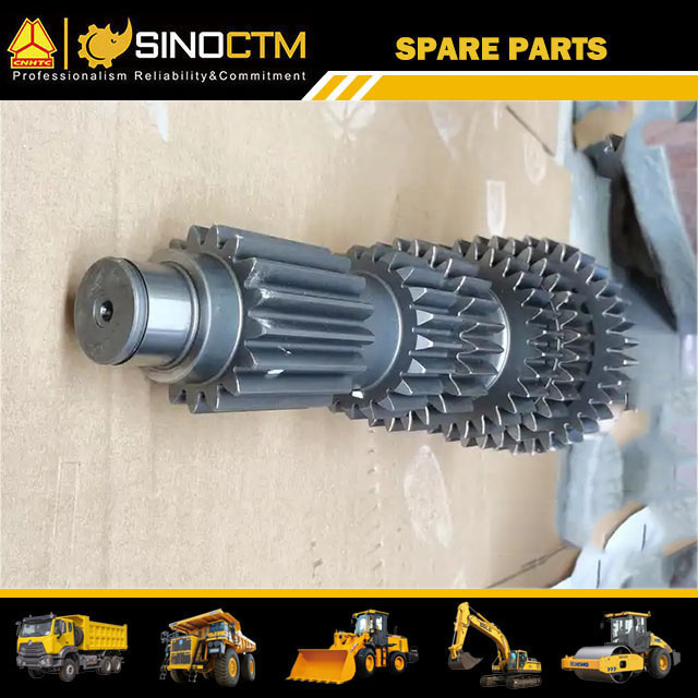 Sinotruk howo parts HOWO Transmission HW19710 Gearbox Mainshaft / Countershaft