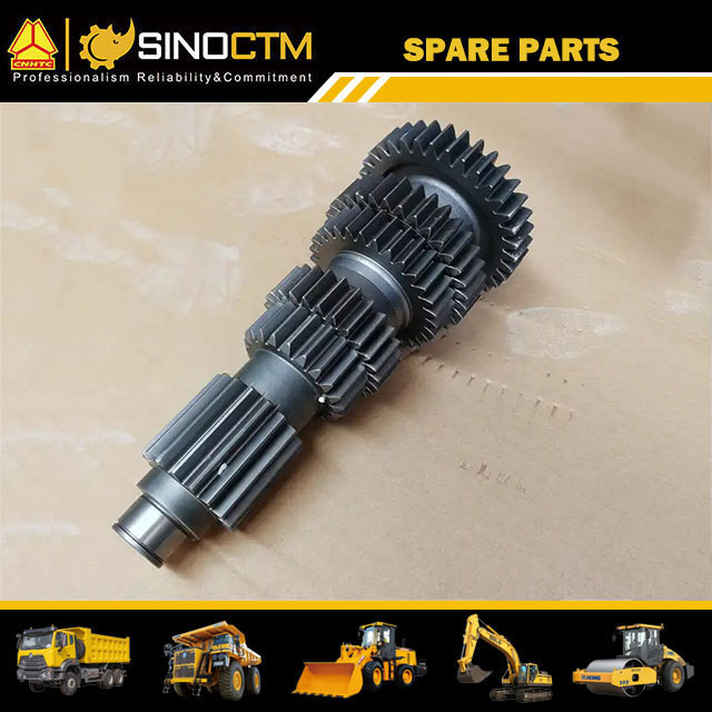 Sinotruk howo parts HOWO Transmission HW19710 Gearbox Mainshaft / Countershaft