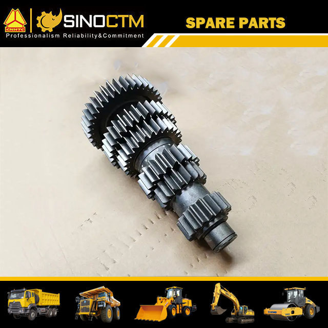 Sinotruk howo parts HOWO Transmission HW19710 Gearbox Mainshaft / Countershaft