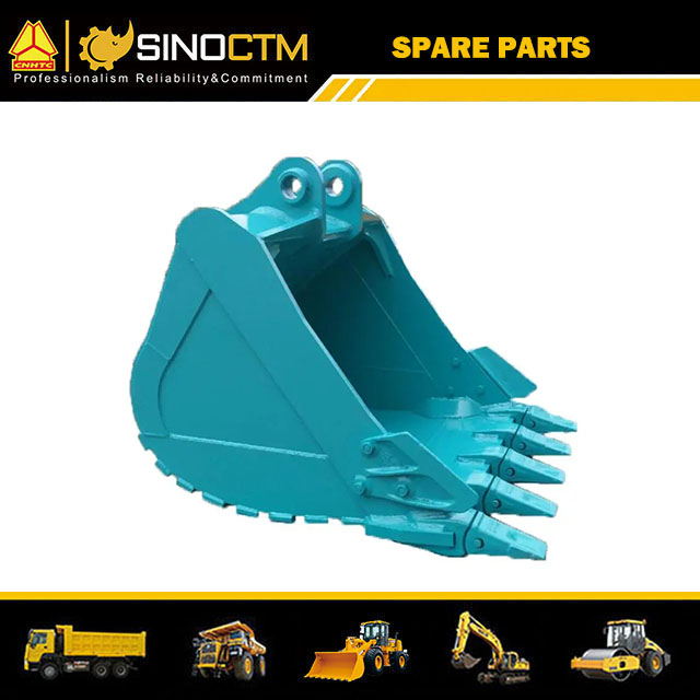 Reinforced Plate Excavator Part Rock Bucket 
