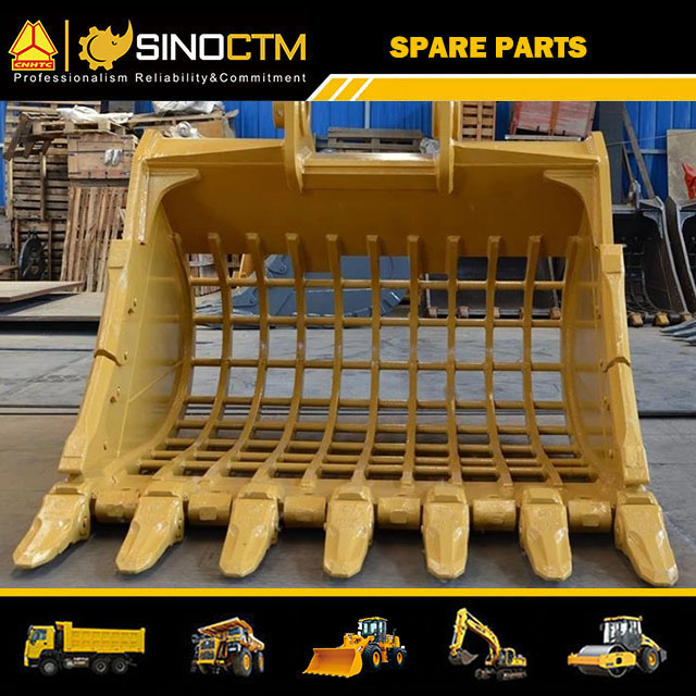 Construction Machinery Excavator Root Rake Bucket