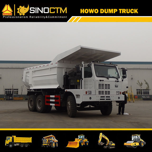 SINO TRUCK HOWO mining mine dump truck price for sale 90T