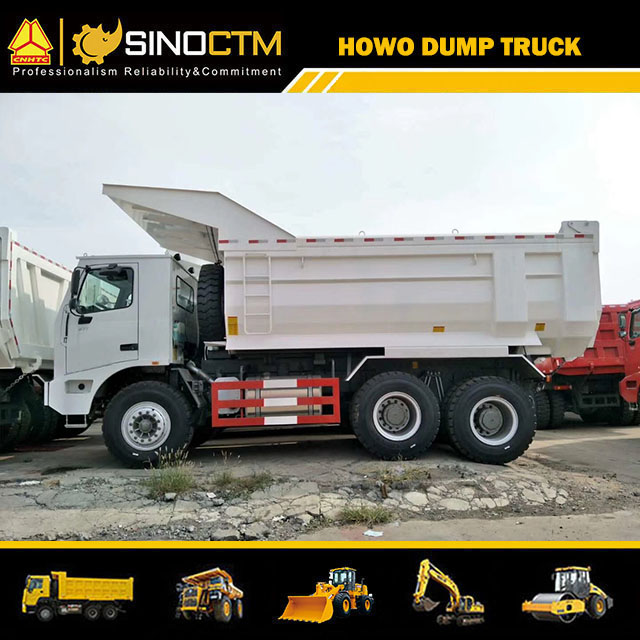 SINO TRUCK HOWO mining mine dump truck price for sale 90T