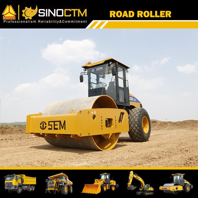 Chinese Famous Sem512 12ton 35cm Road Roller in Hot-Sale