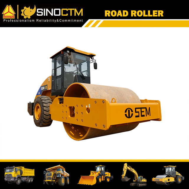 Sem520 Mechanical Single Drum 20ton Vibratory Road Roller Hot Selling