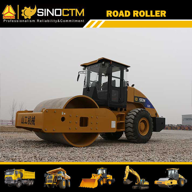 Sem520 Mechanical Single Drum 20ton Vibratory Road Roller Hot Selling