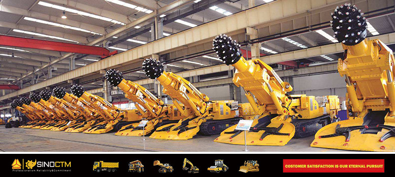 掘进机组合 1.jpg Ebz132 Boom-Type Small Tunnelling Roadheader for Sale
