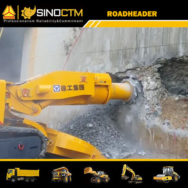 XCMG Offical Manufactury Newest Roadheader EBZ220 Tunneling Machine