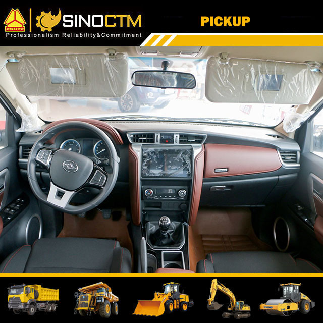5 Seat Double Cabin Diesel Engine Pickup Vehicle