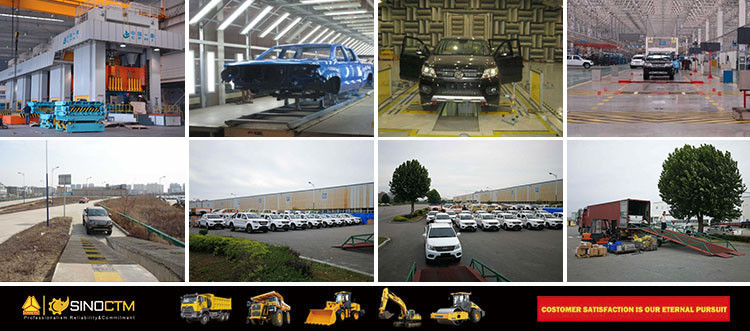 Double Cabin 4WD Manual High Horsepower Automobile Commercial Pickup