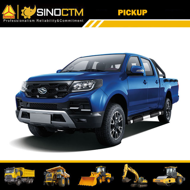Double Cabin 4WD Manual High Horsepower Automobile Commercial Pickup