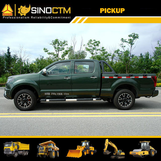 Double Cabin 4WD Manual High Horsepower Automobile Commercial Pickup