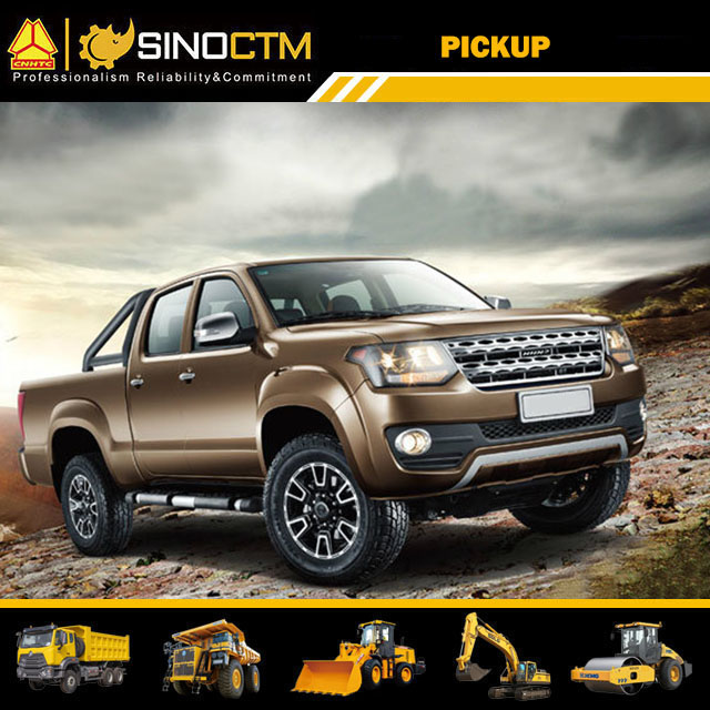 Double Cabin Manual Gasoline 5 Seats Large Space Family Pick up