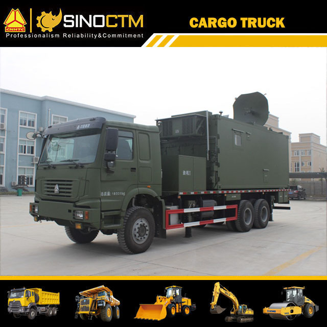 Army Style Sinotruk HOWO The Newest Series 6*6 Offroad Vehicle