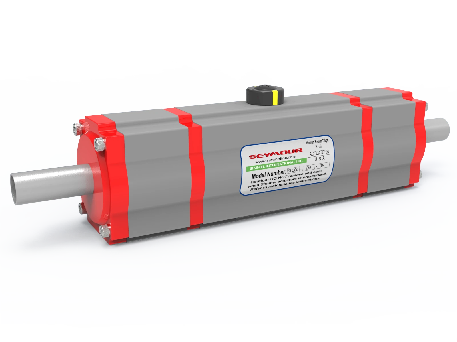 Three pistons Actuators