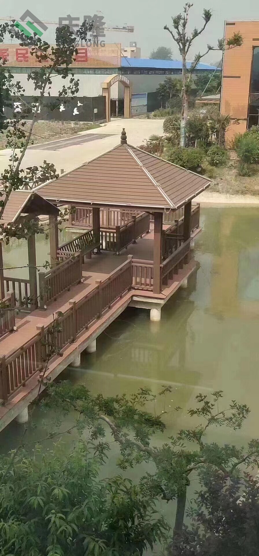 Wpc Pavilion Fence