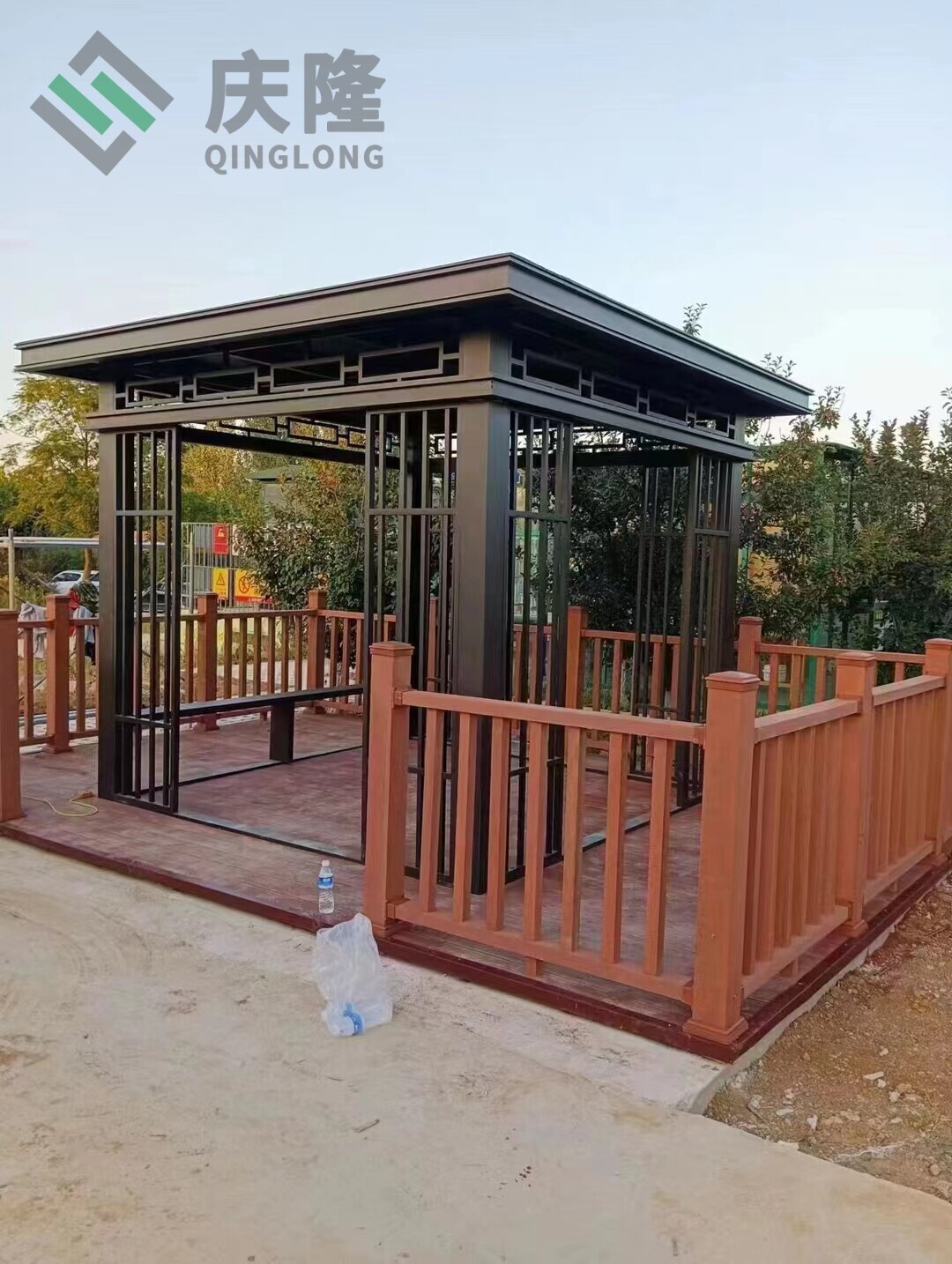 Wpc Pavilion Fence