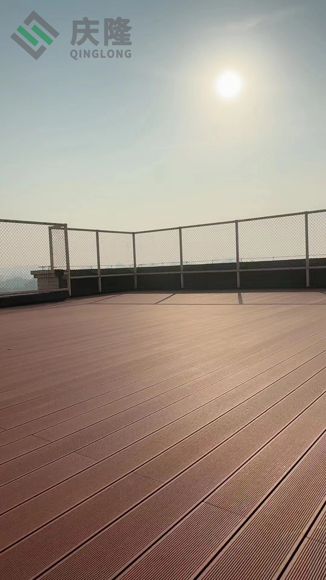 Outdoor Waterproofing Wpc Flooring