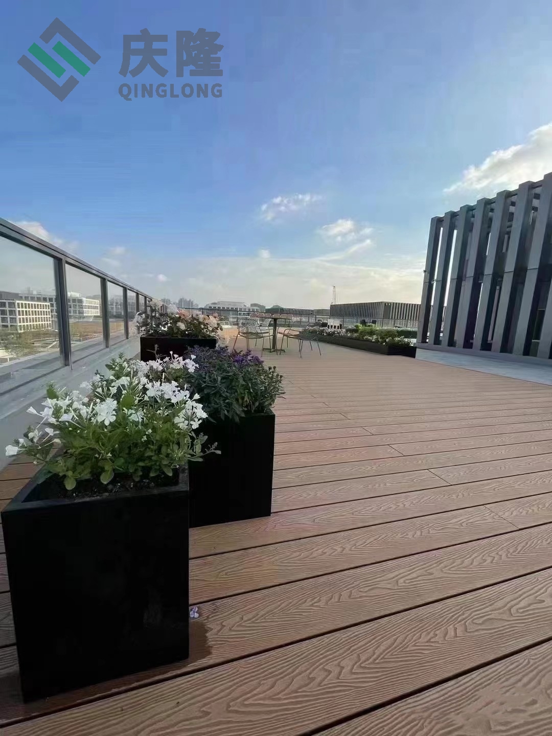 Backyard Board Plastic Waterproof  Wpc Flooring