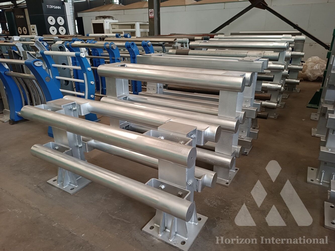 Ограждения моста