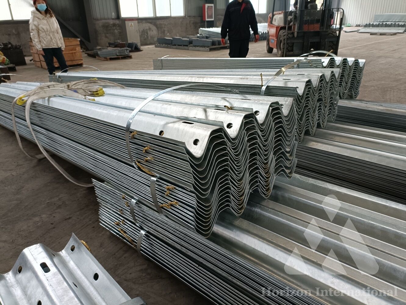 Chile w viga barandas barrera metalica