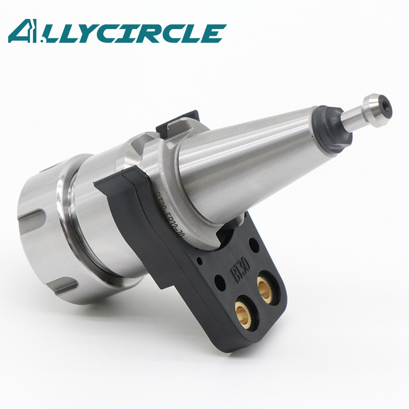 Abrazadera Portaherramientas BT30 Blanco y Negro