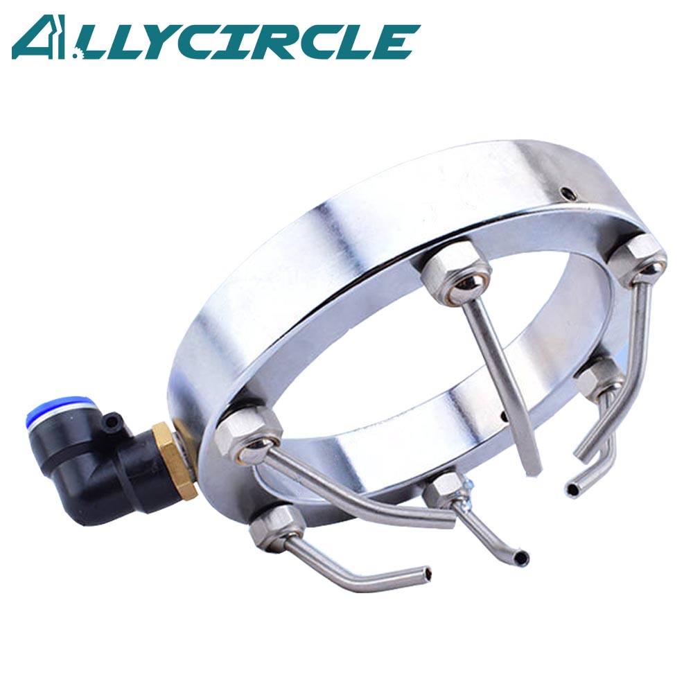 Boquilla de metal con anillo de agua de husillo