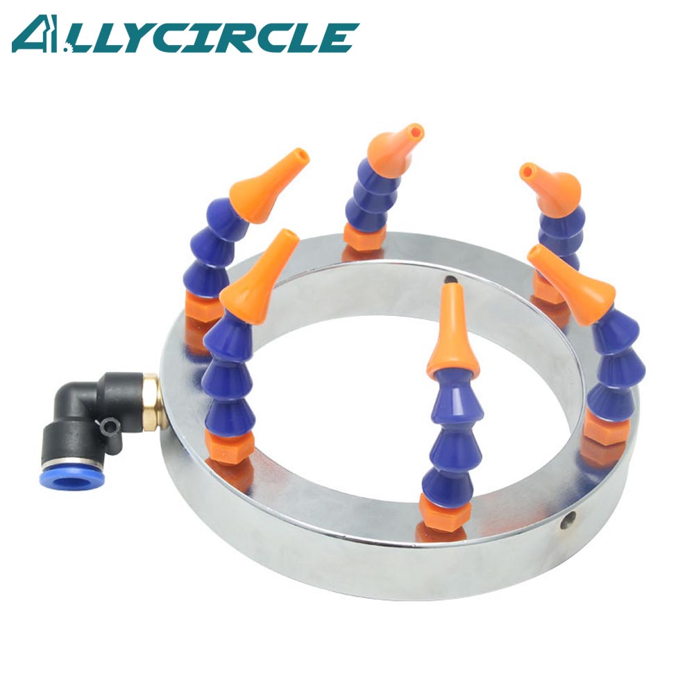 Boquilla de plástico con anillo de agua del husillo