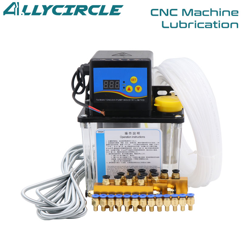 1.2L 2L насос для смазки комплект AC220V/110V 4MM 6MM выходное сопло