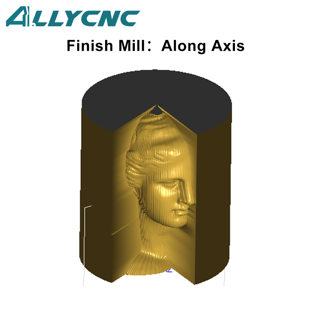 Ucancam Pro + поворотная ось V11