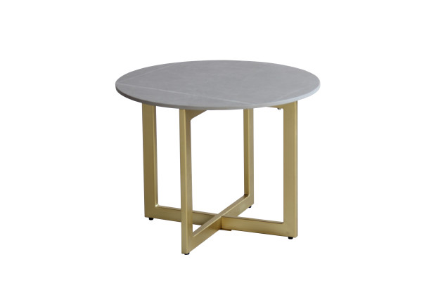 22B10 gold powder coating Coffee Table