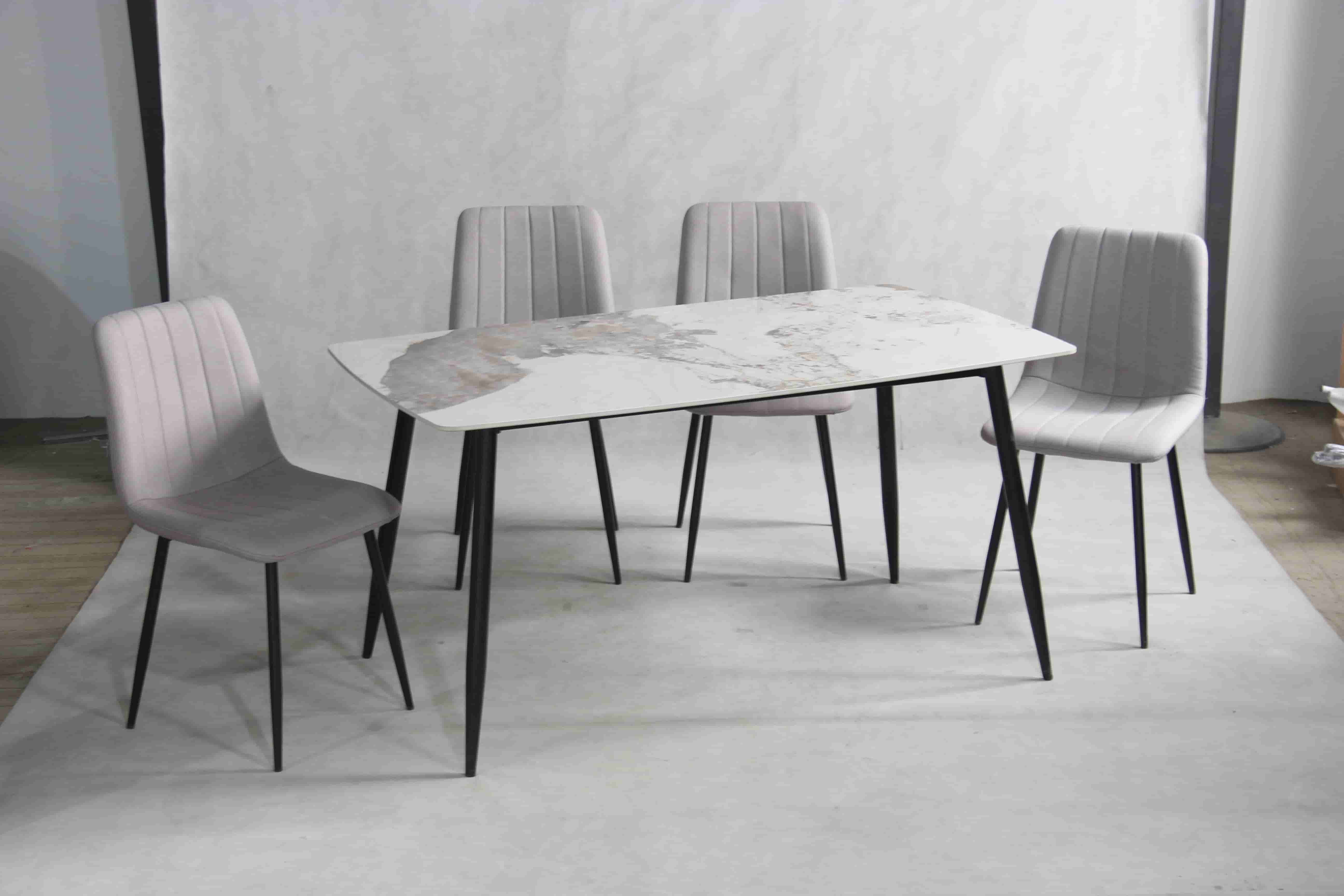 23C01 Ceramic Top Dining Table