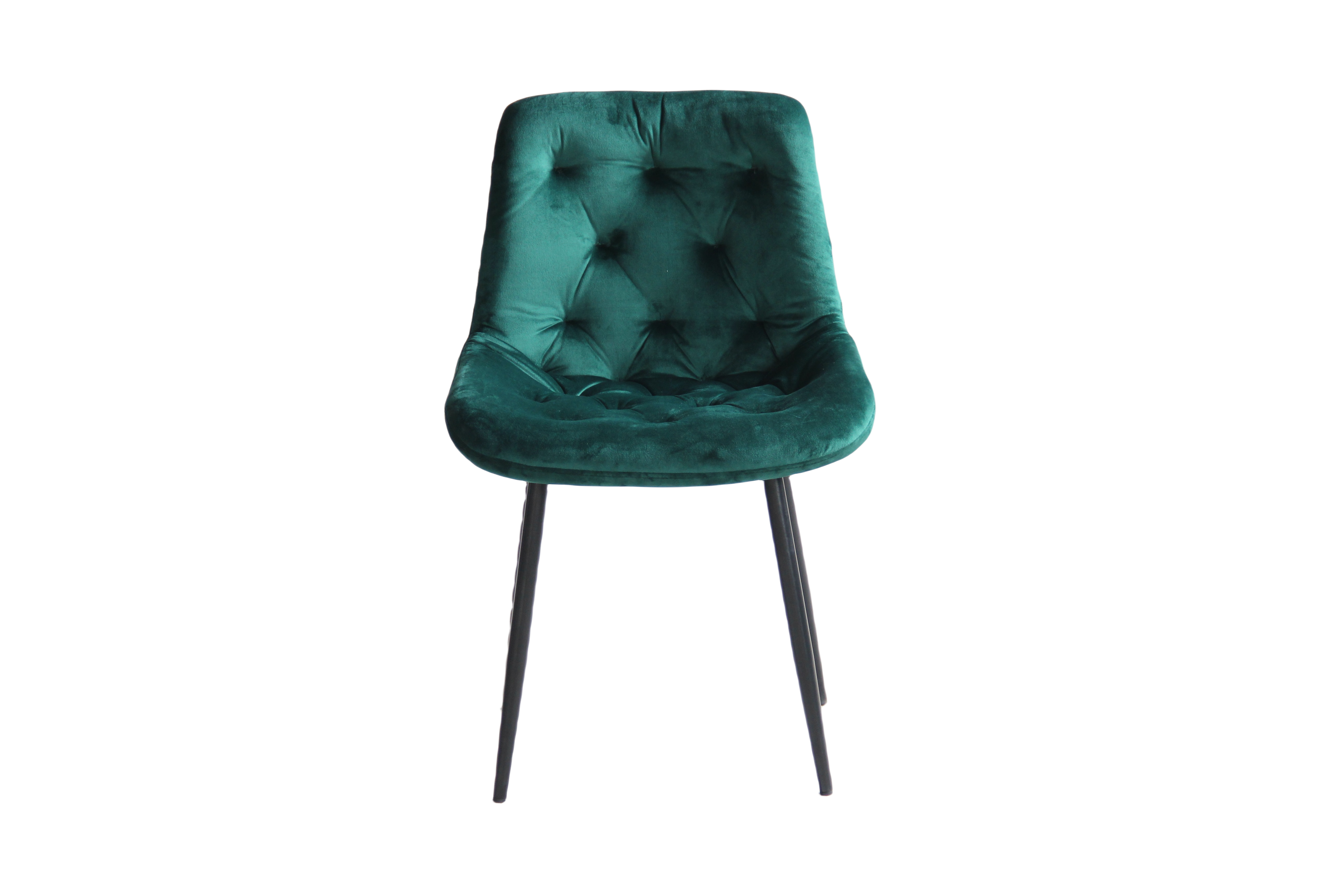 22A27 fabric + powder coating legs Dining chair