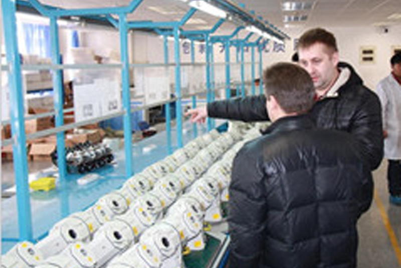 European customers visited Foshvision